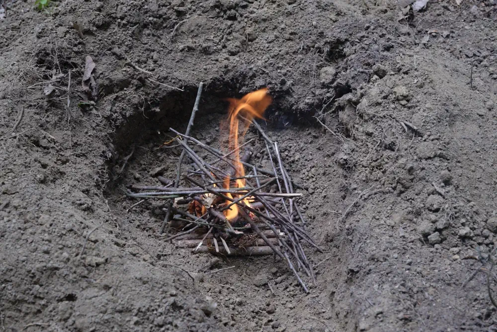 Survival Feuer machen ohne Feuerzeug