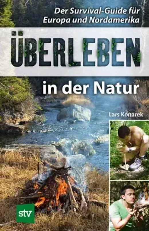 Buchcover Überleben in der Natur von Lars Konarek
