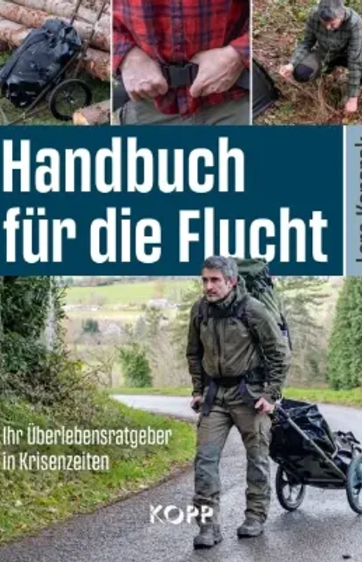 Buchcover Handbuch für die Flucht
