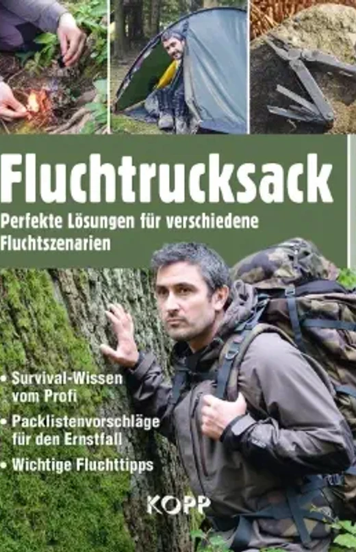 Buchcover Fluchtrucksack