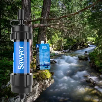 Leichter Survival Wasserfilter