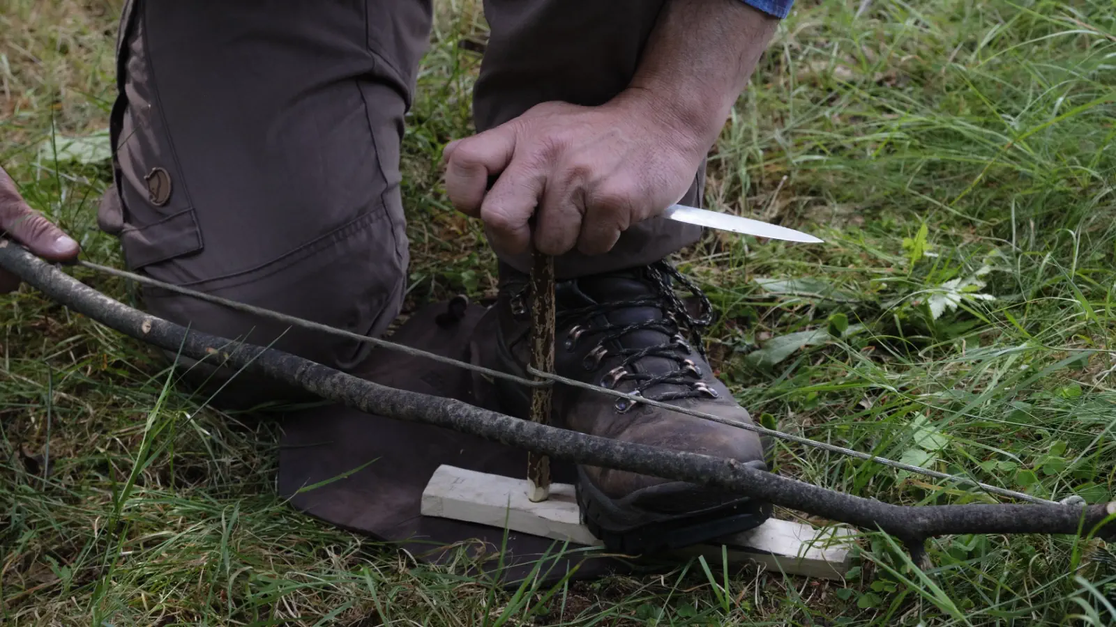 Individuelles Survival Training im Wald mit Lars Konarek